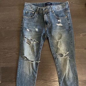 Men's destroyed jeans very good condition